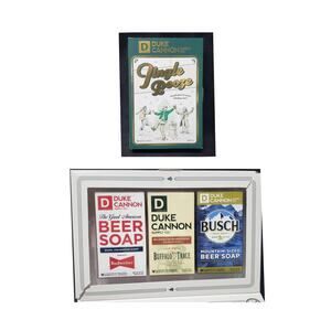 Duke Cannon Supply Jingle Booze Holiday Classics 3 Pack Beer Bar Soap Gift Set